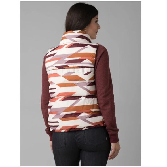 PrAna Hellborne Vest ❄️ Rose Hip Geo ❄️ NWT ❄️ small - Picture 3 of 8